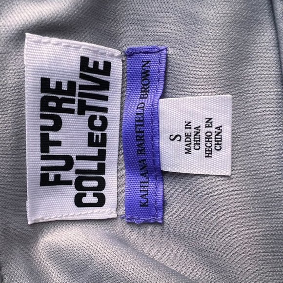 NWT Silver Future Collective Mini Skirt - Picture 6 of 7